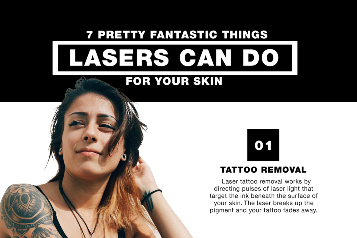 7 Pretty Fantastic Things Lasers Can Do for Your Skin [Infographic]