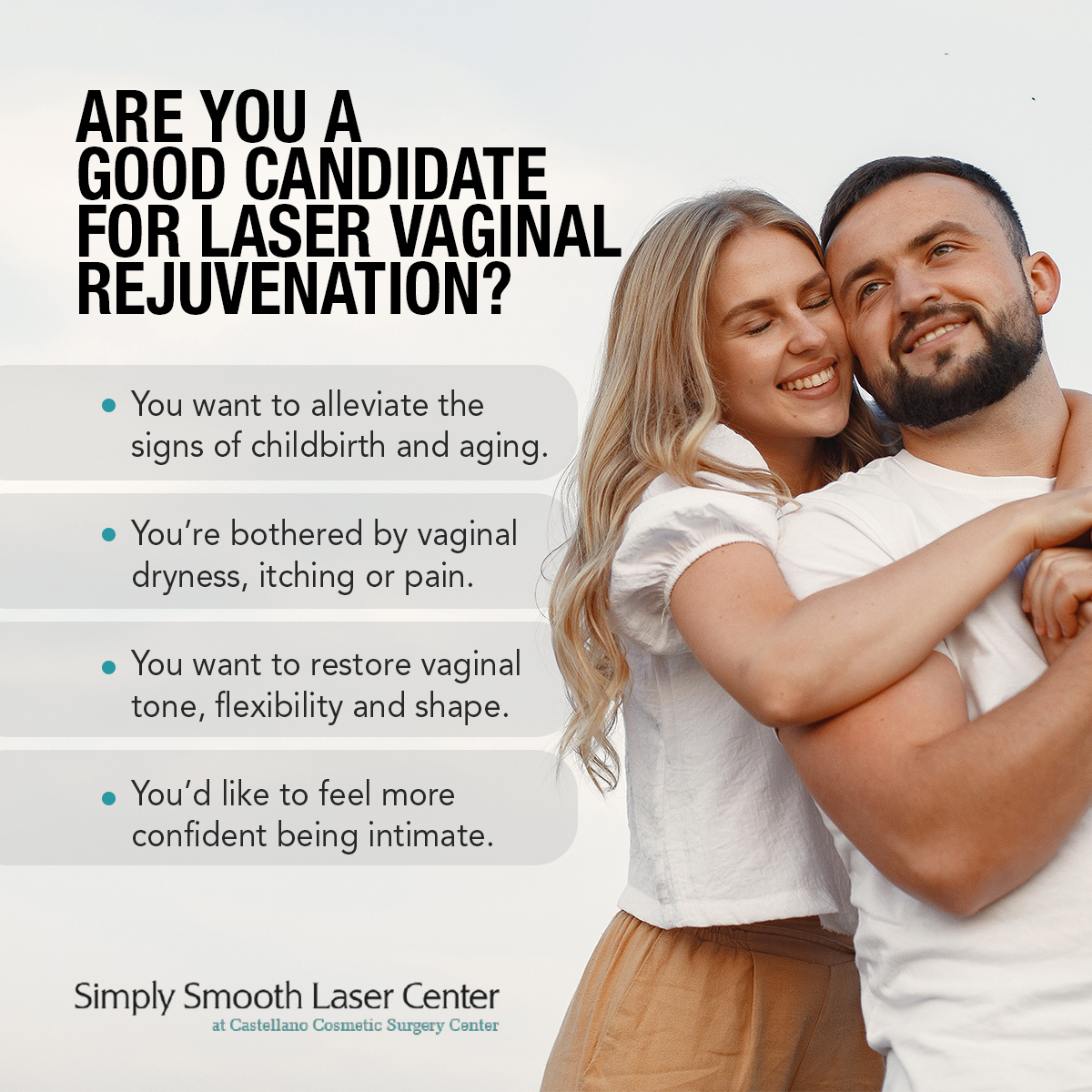 Laser Vaginal Rejuvenation Infographic - SimplySmooth